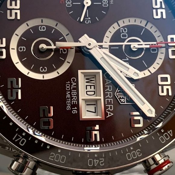 TAG Heuer Carrera Calibre 16 Chronograph // NEW main image 7
